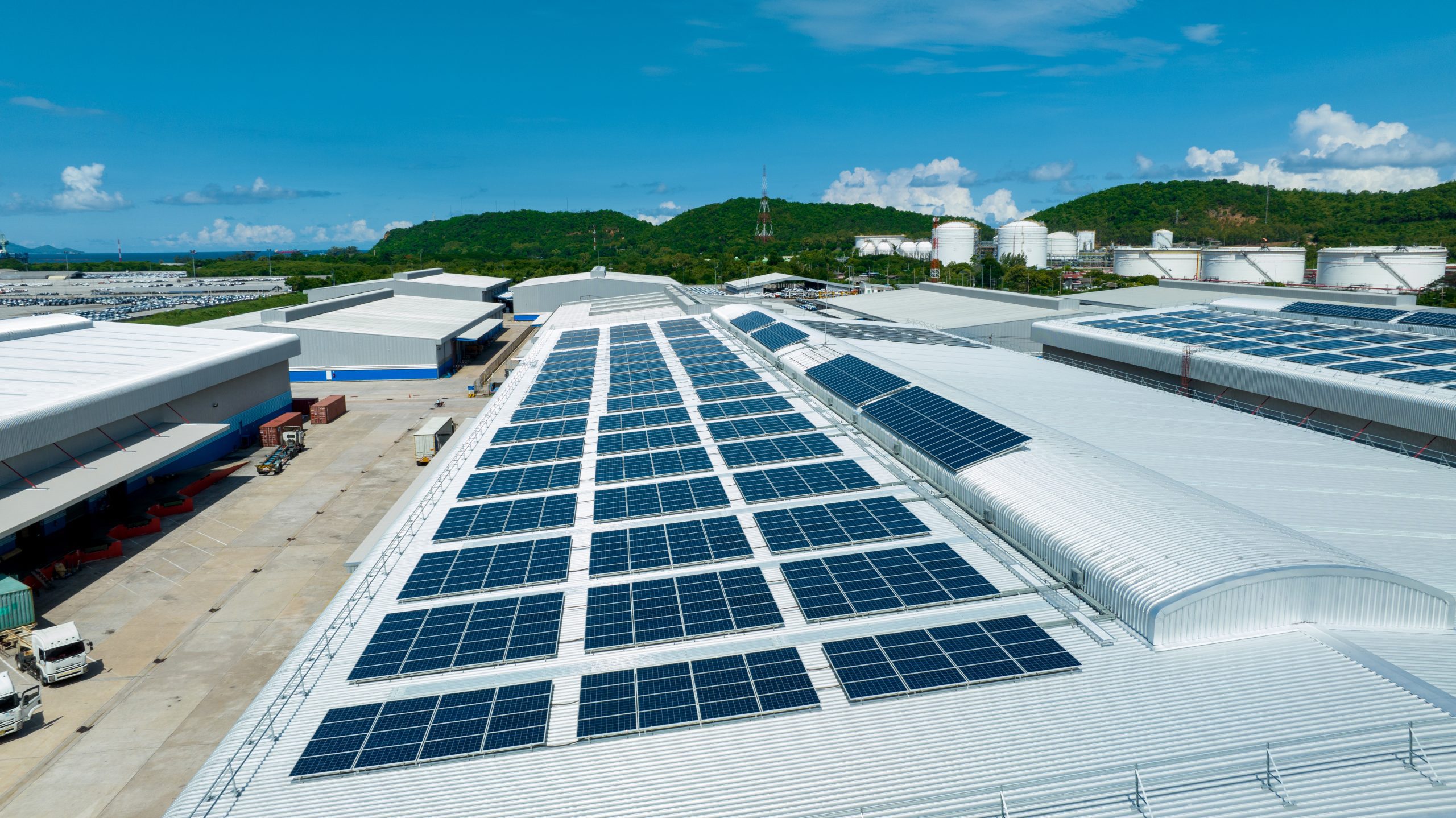 Top view Solar Cel